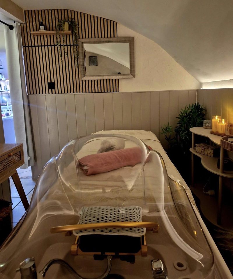 Le bassin Head Spa de l'institut Maison Chantal
