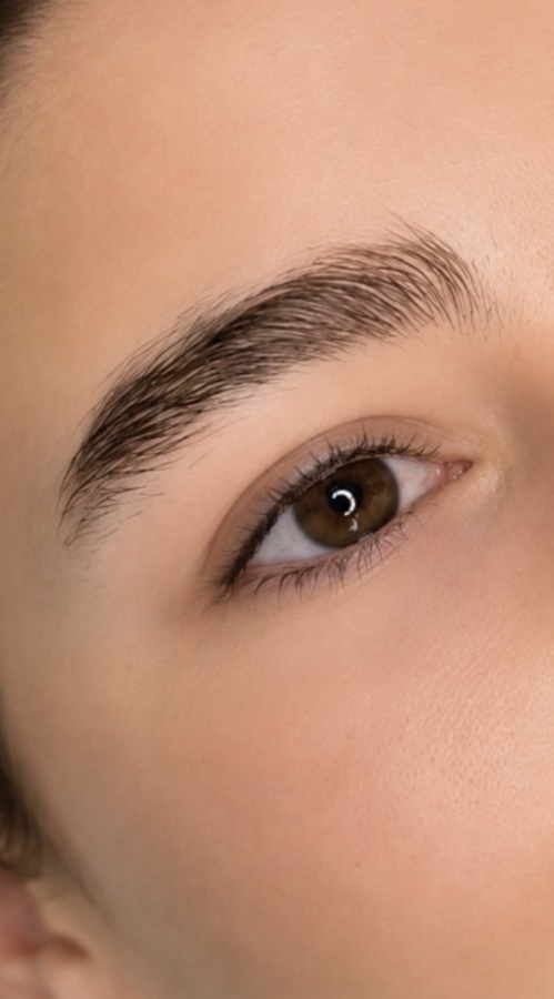 Avant le Lash Lift Coréen