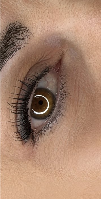 Résultat Lash Lift Coréen — cils courbés